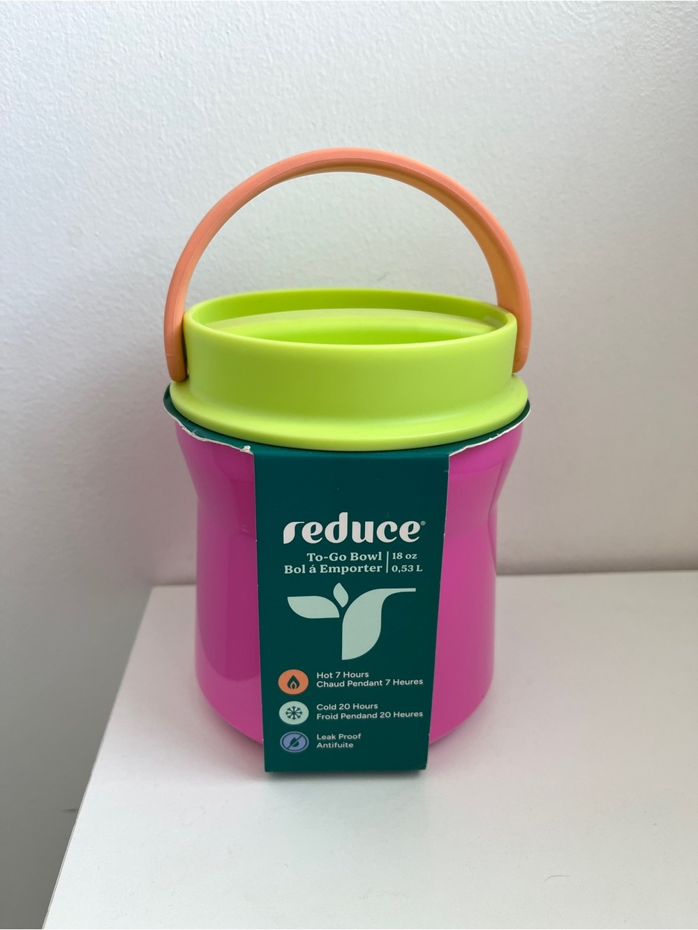 Brand New Reduce To-Go Bowl Insulated Food Bowl - 18 oz